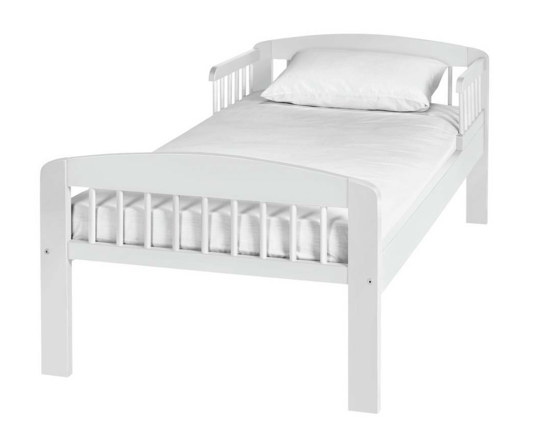 Jesse White Toddler Bed Frame ( B Grade )