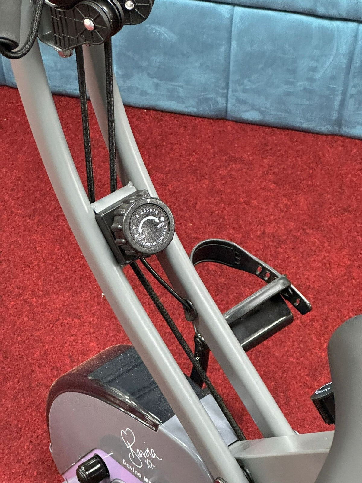 Davina McCall Folding Exercise Bike With Resistance Bands (S)