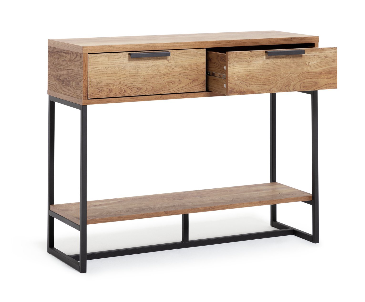 Habitat Nomad Console Table - Oak