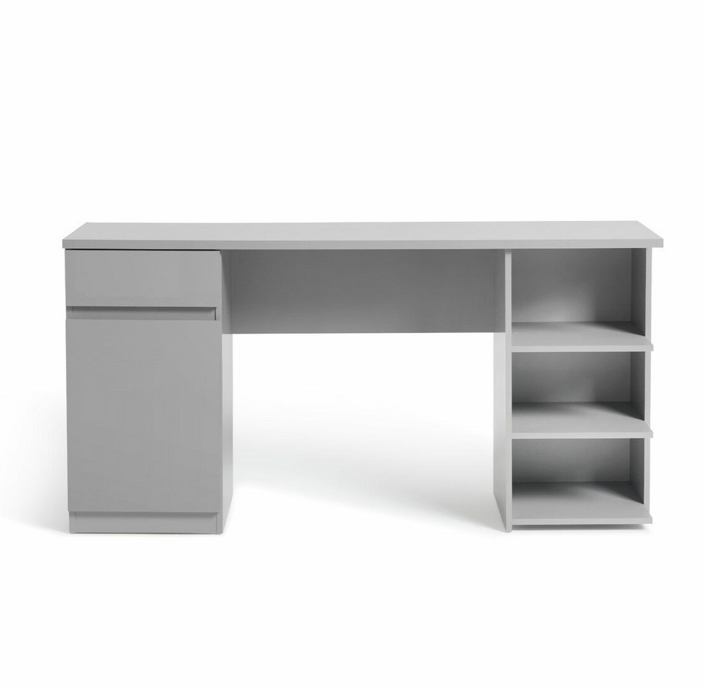 Habitat Jenson 1 Drawer Pedestal Desk - Grey