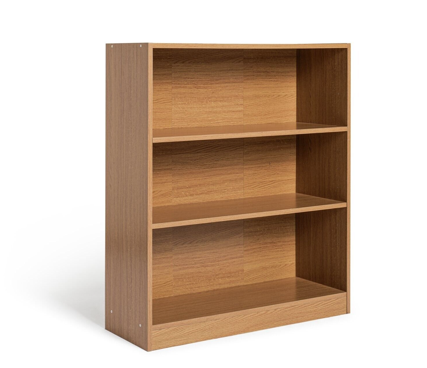 Habitat Maine Short Bookcase - Oak Effect
