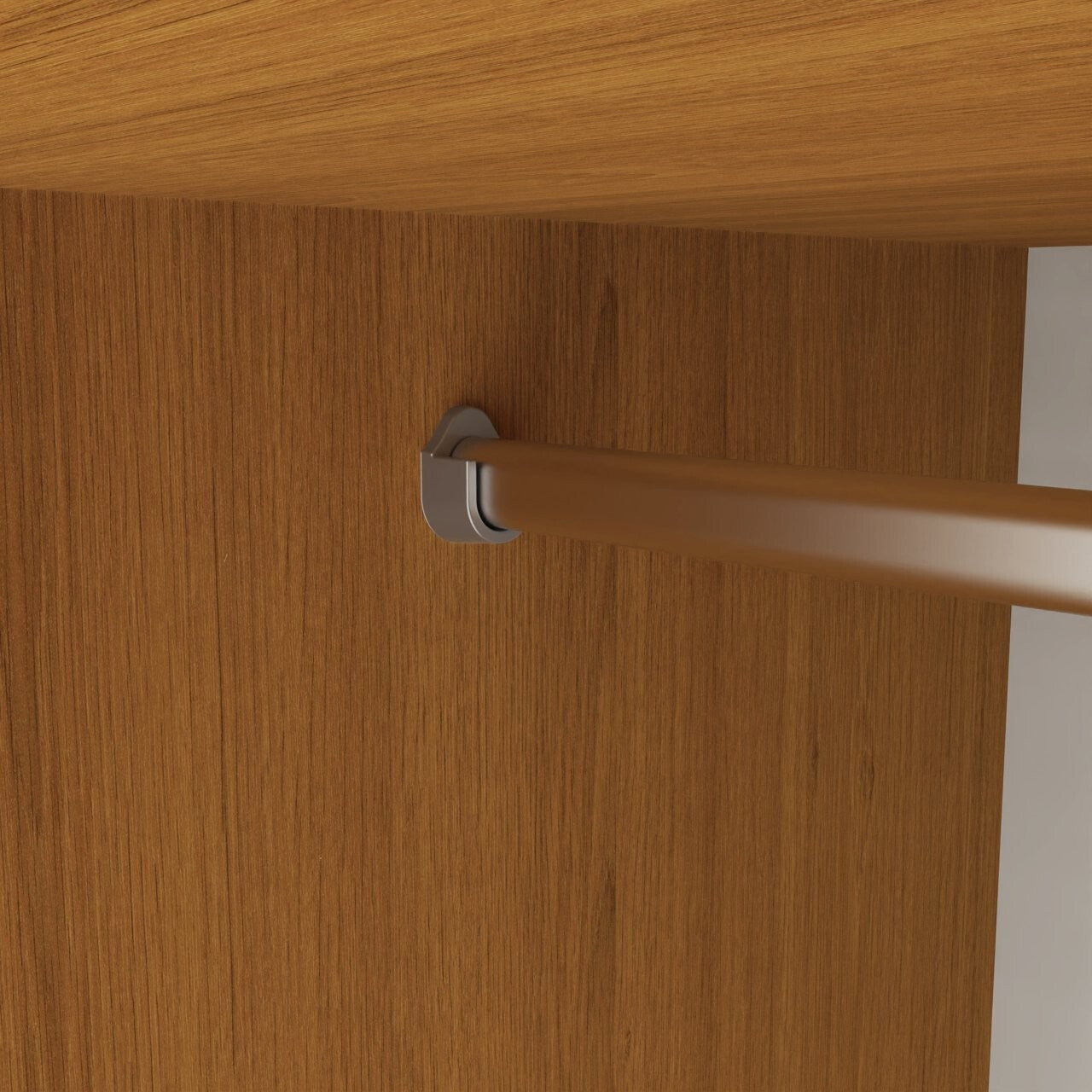 Seville 2 Piece 1 Door Wardrobe Set - Oak ( B Grade )