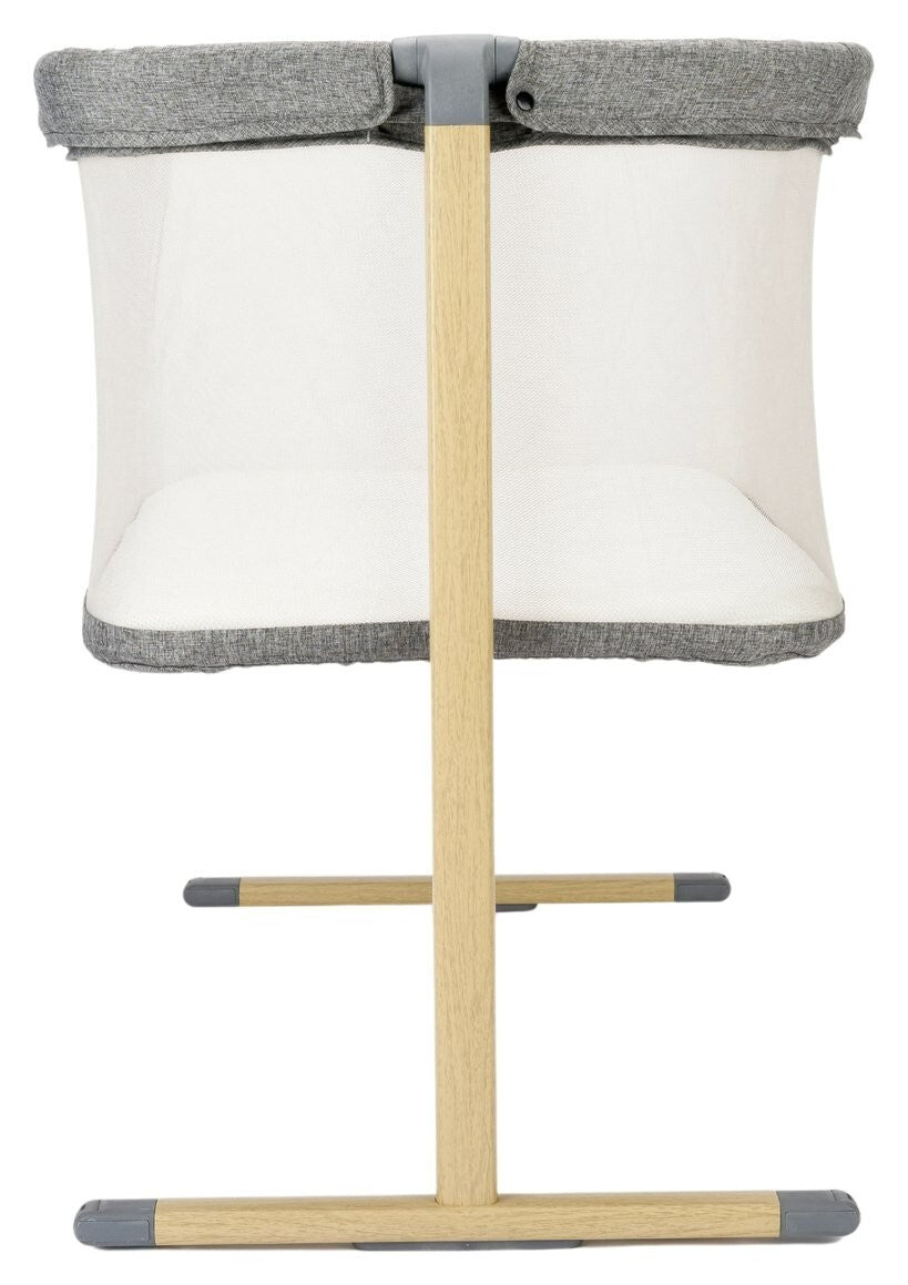 Tutti Bambini Zizee Essential Crib Oak Charcoal