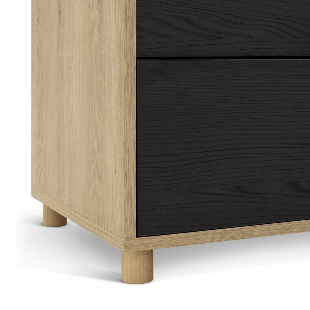 Habitat Koda 3+3 Drawer Chest - Black