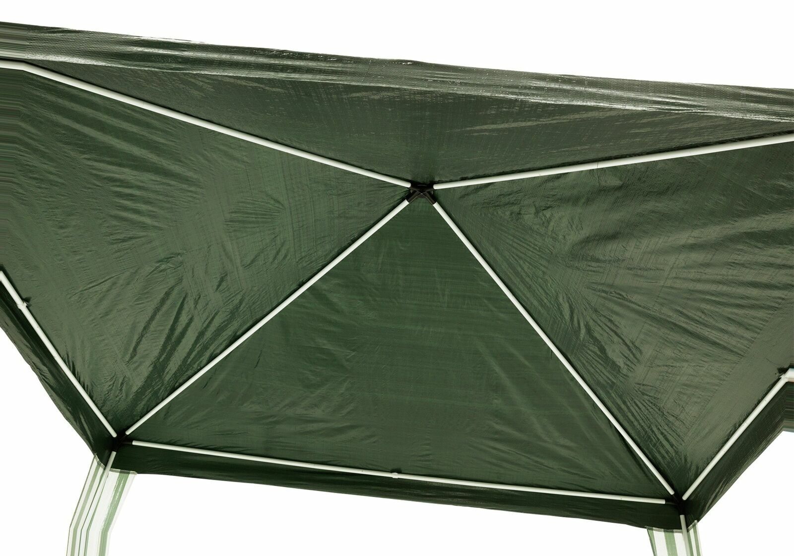 Home 2.7m x 2.7m Garden Gazebo - Green | Outdoor Patio Canopy Tent for Parties