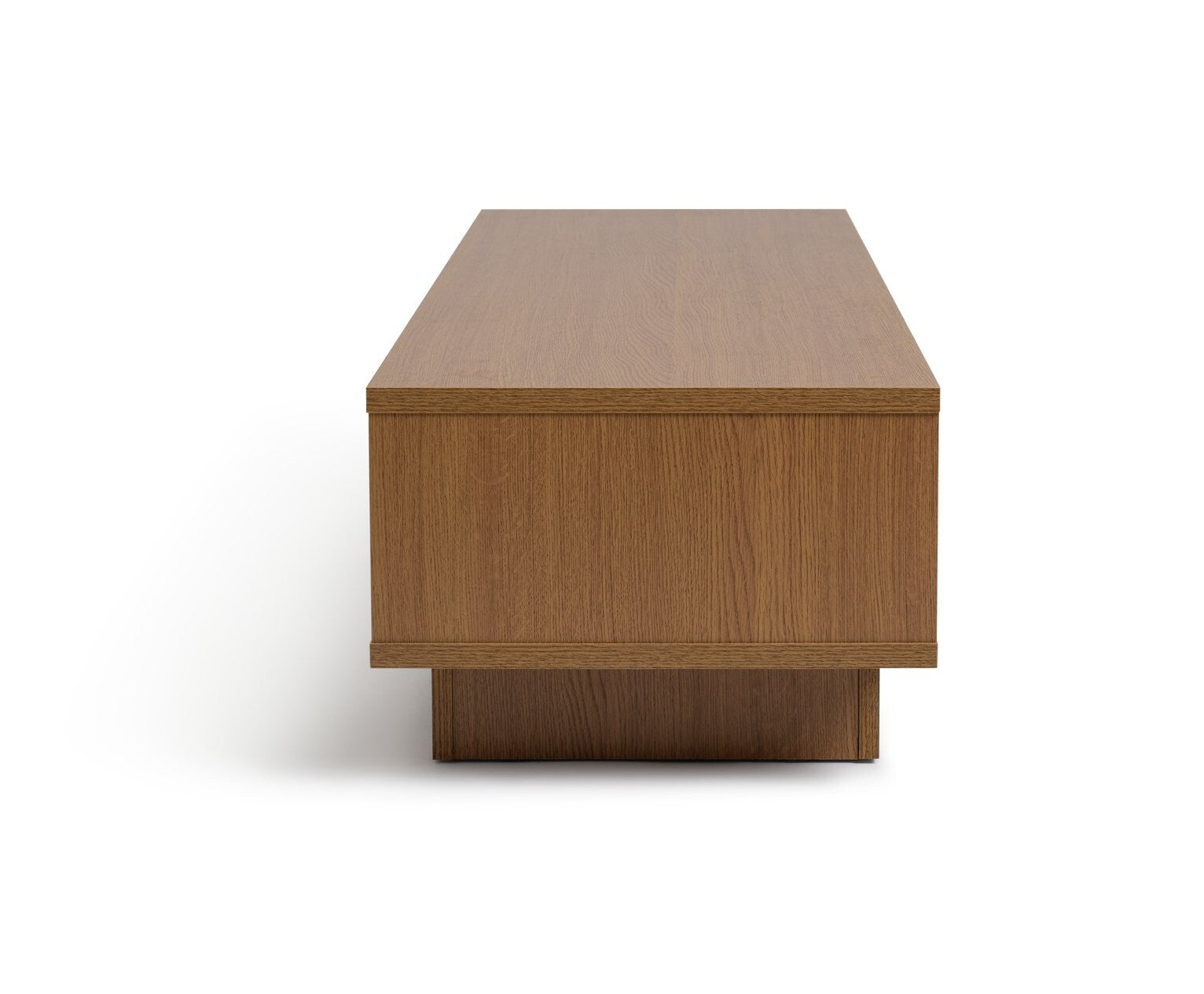Habitat Cubes TV Unit Oak Effect | Compact TV Stand Open Shelves Media Storage