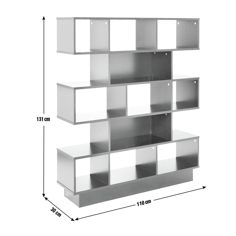Home Cube Wide Shelving Unit - Oak Effect