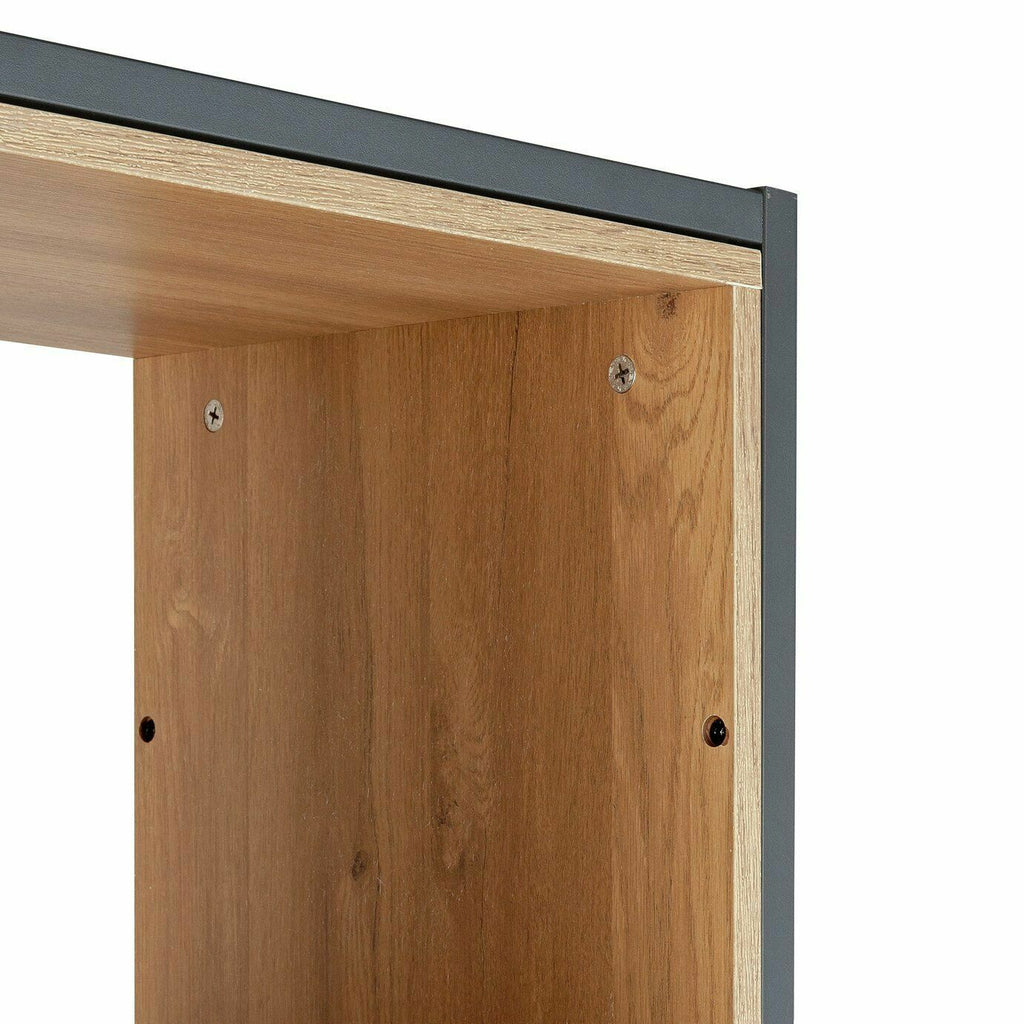 Habitat Loft Living Tall Shelving Unit - Light Oak | Oak Shelf Storage Bookcase