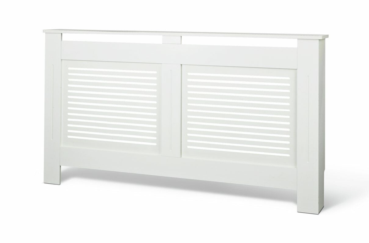 Habitat Austin Large Radiator Cover - White | Heater Cover Box Grill Panel