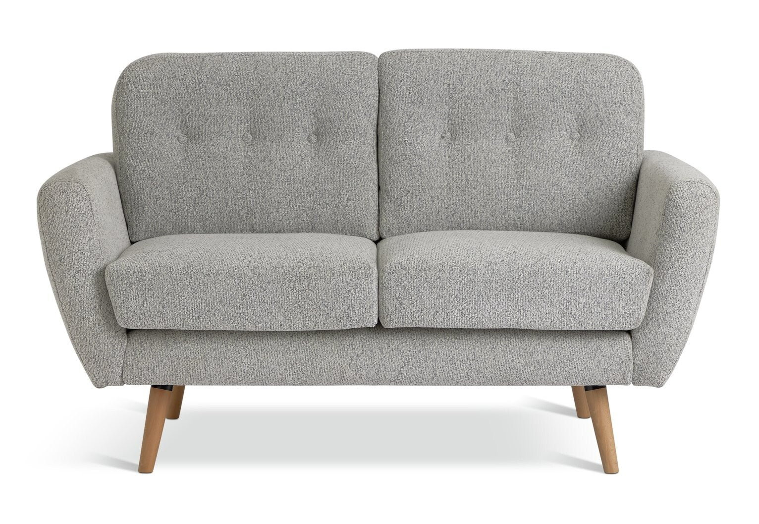 Finney Fabric 2 Seater Sofa in a Box - Grey