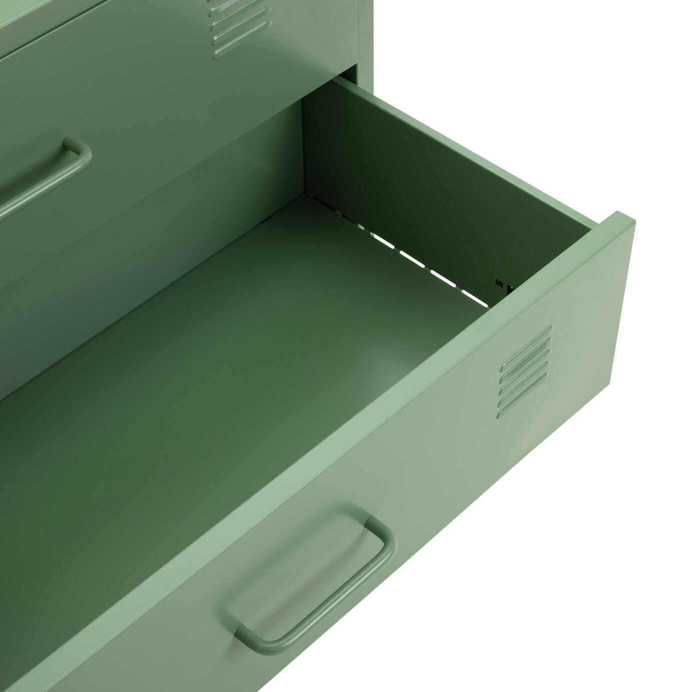 Habitat Stevie 3 Drawer Chest - Green