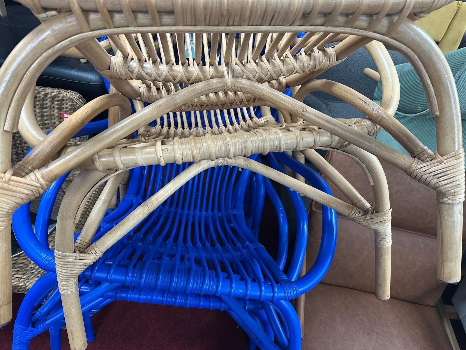 Habitat Wyatt Rattan Chair - Natural (S)