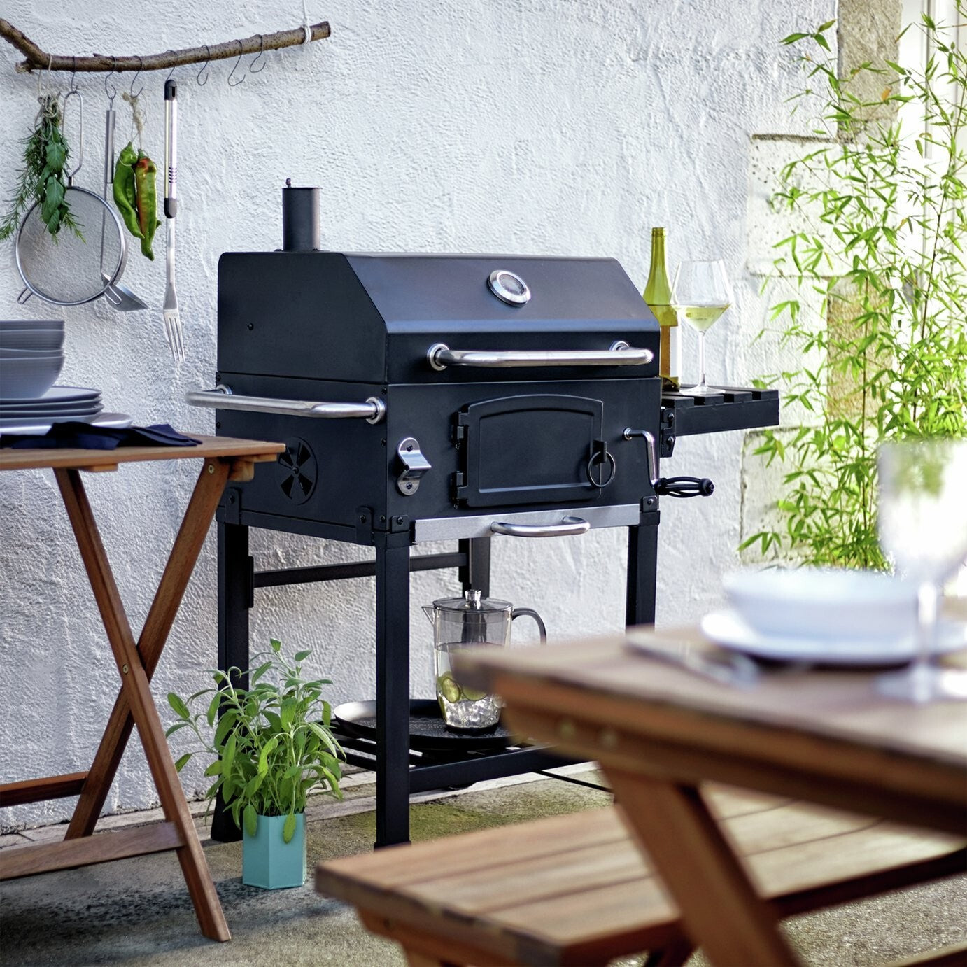 Trolley Charcoal BBQ ( B Grade 17472 )