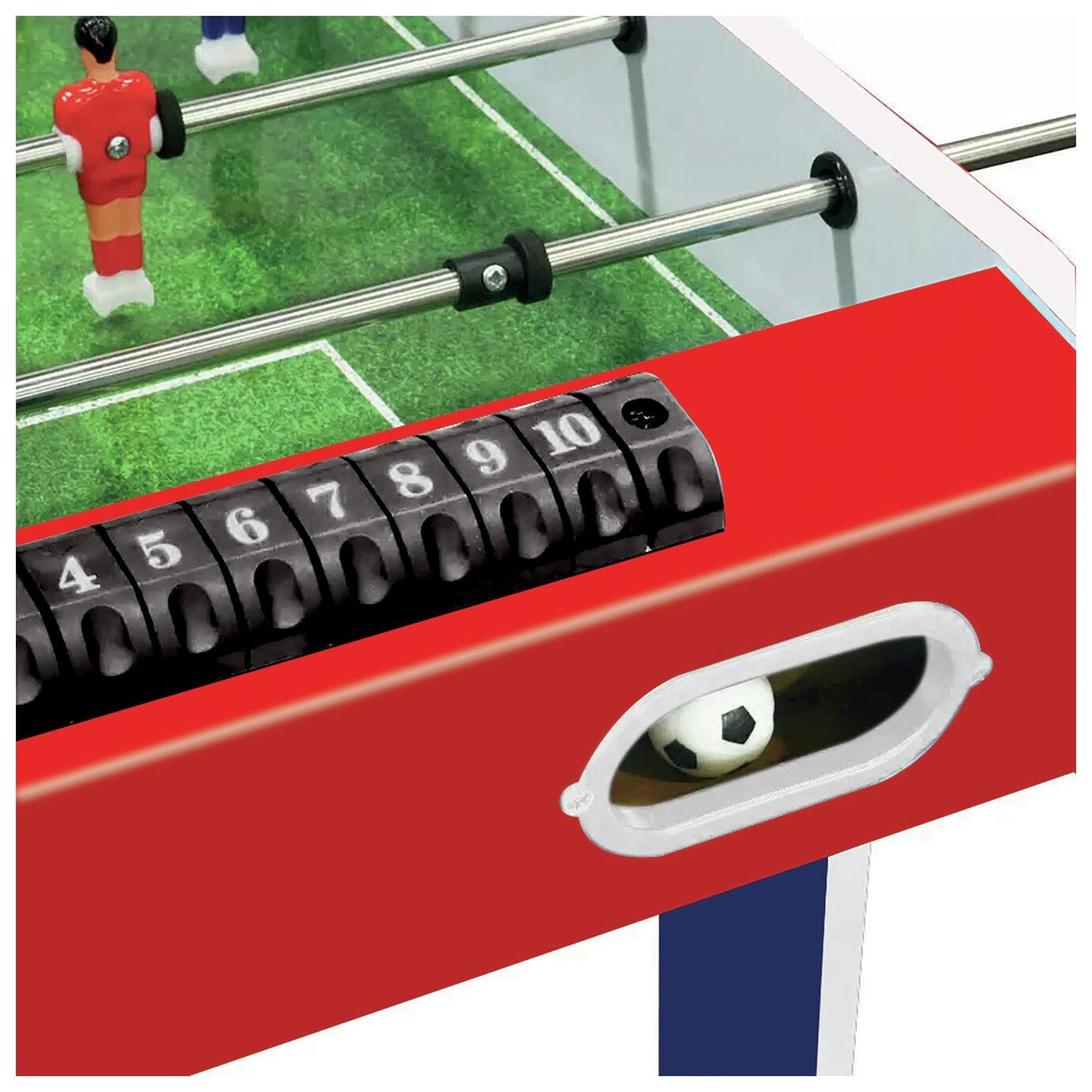 Hy-Pro 3ft Football Table | Compact Tabletop Soccer Game Kids Adults Home Office