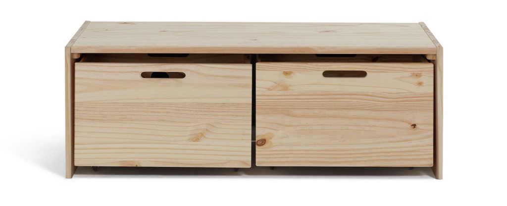 Habitat Rico Low Storage Unit - Pine