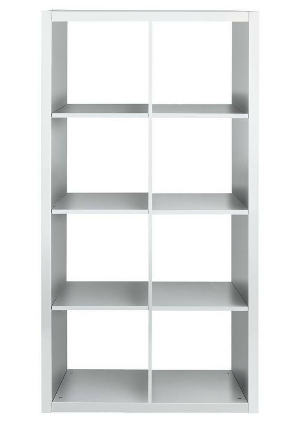 Habitat Squares Plus 8 Cube Storage Unit - White | Modular Organizer Living Room