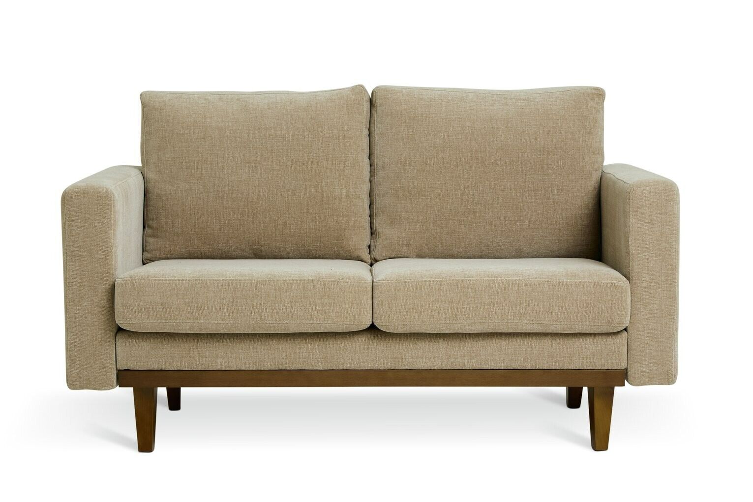 Della Fabric 2 Seater Sofa - Natural