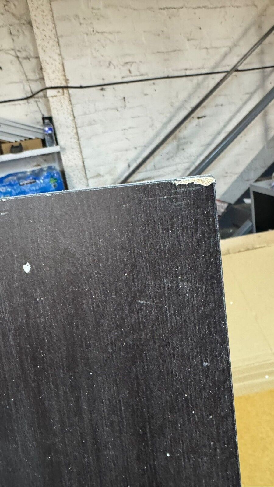 Habitat Floating Top TV Unit - Black & Brown ( B Grade 40998 - 40999 )