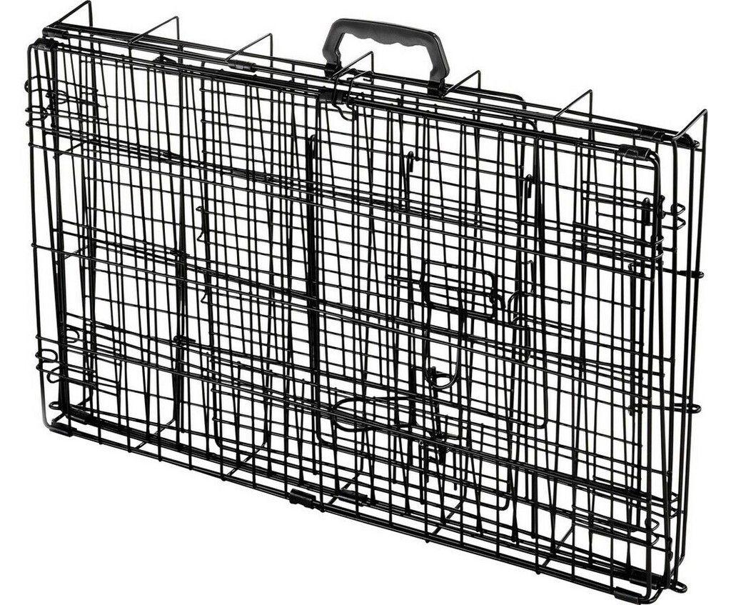 Double Door XXL Pet Cage H94xW137xD86cm | Large Dog Crate for Indoor Pet Storage