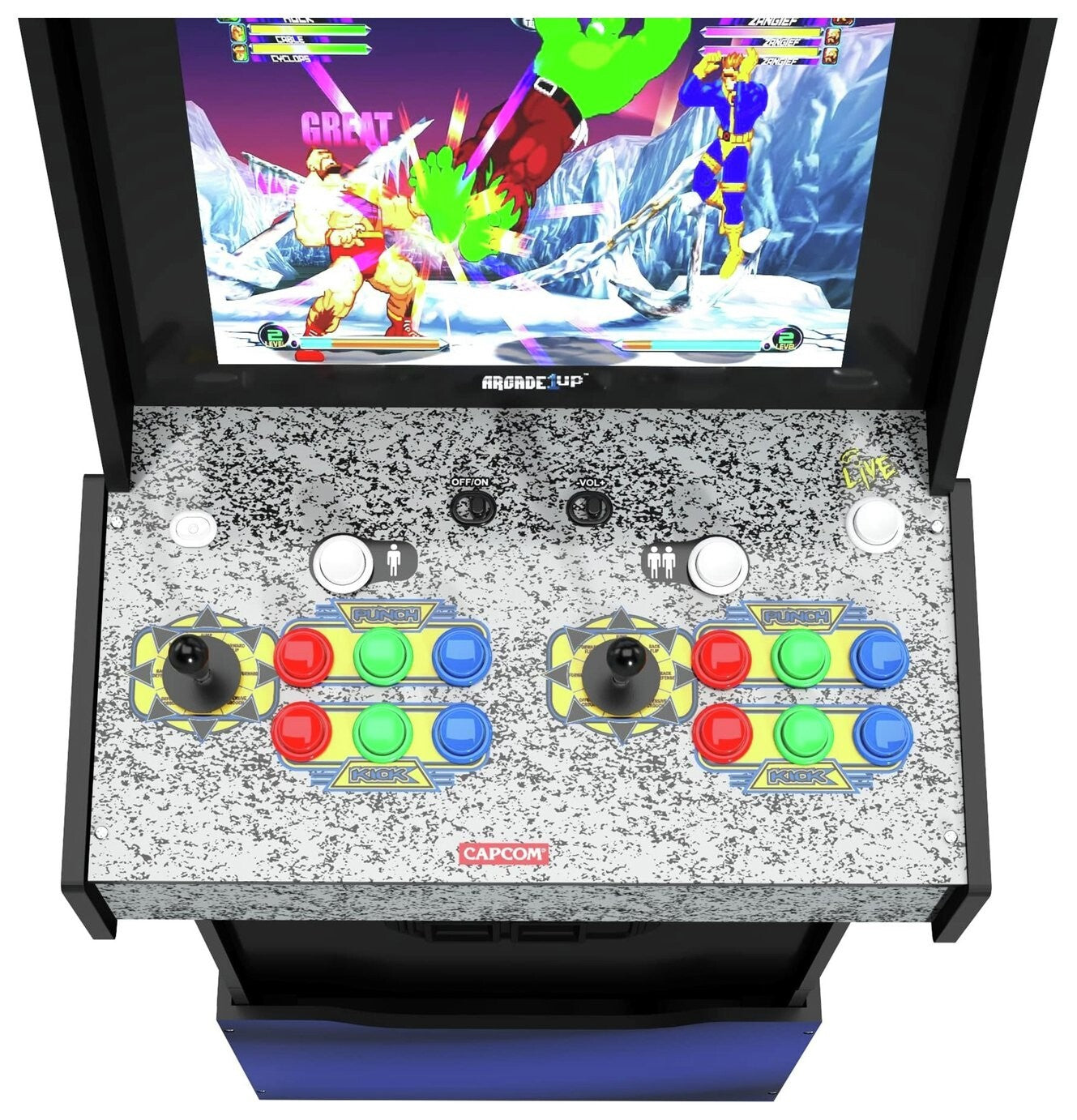 Arcade1Up Marvel vs Capcom 2 Arcade Machine ( B Grade 11791 )