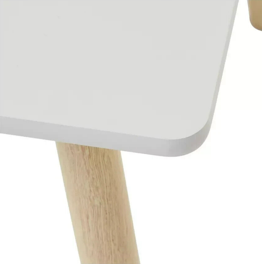 Liberty House Kids Table and Chair Set - Wood White