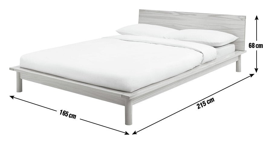 Habitat Akio Kingsize Platform Bed Frame - Black ( B Grade 32618  )