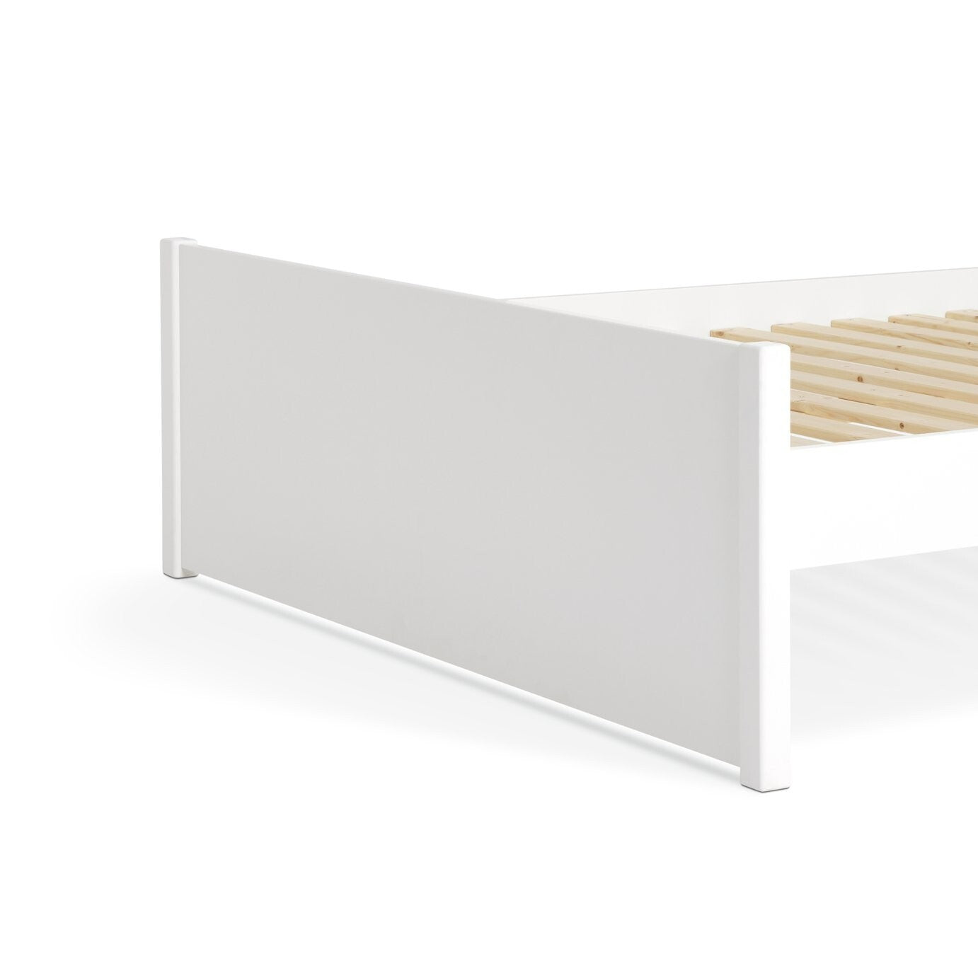 Jenson Small Double Wooden Bed Frame - White