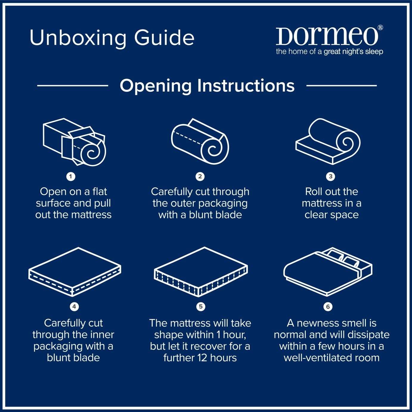 Dormeo Memory Plus Mattress - Double