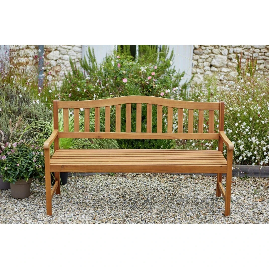 Henrietta 3 Seater Wooden Garden Bench