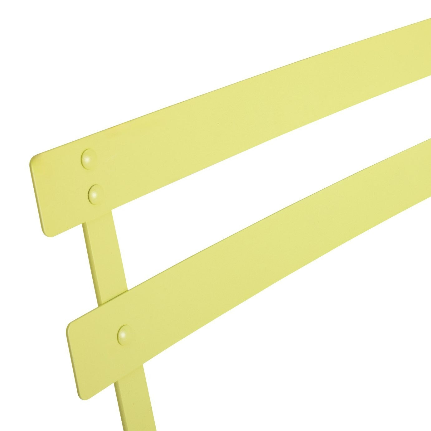 Eve 2 Seater Folding Metal Garden Bistro Set- Yellow