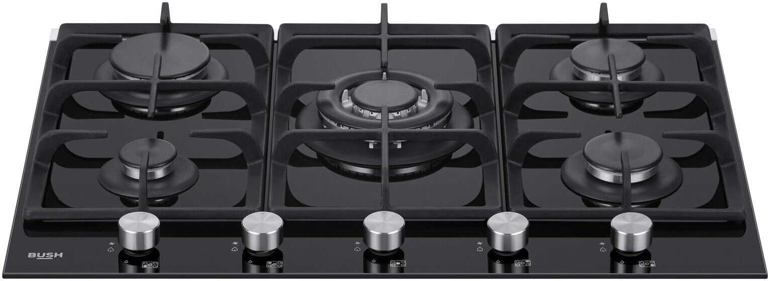 Bush BGOGH75 Electric Gas Hob - Black