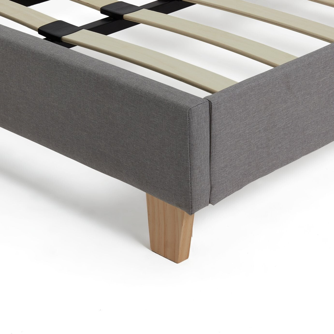 Oliver Single Bed in a Box Grey | Easy Assembly Compact Bed Frame