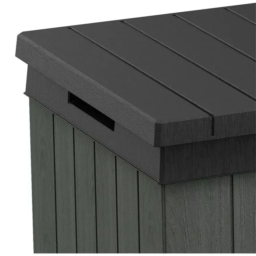 Keter Darwin 454L Outdoor Garden Storage Box - Green