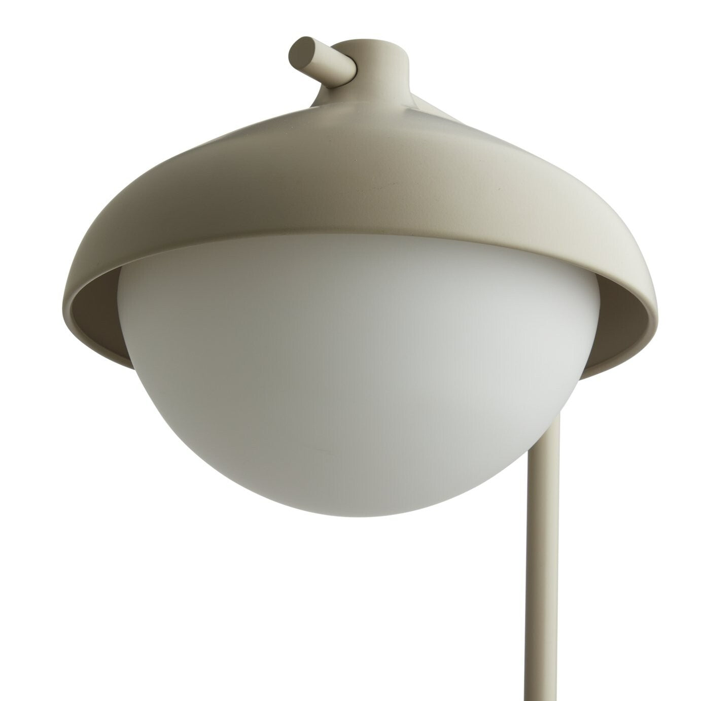 Habitat Acorn Metal Floor Lamp - Latte