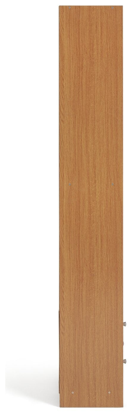 Maine 2 Drawer Bookcase - Oak Effect ( B Grade 32460 - 32461 )