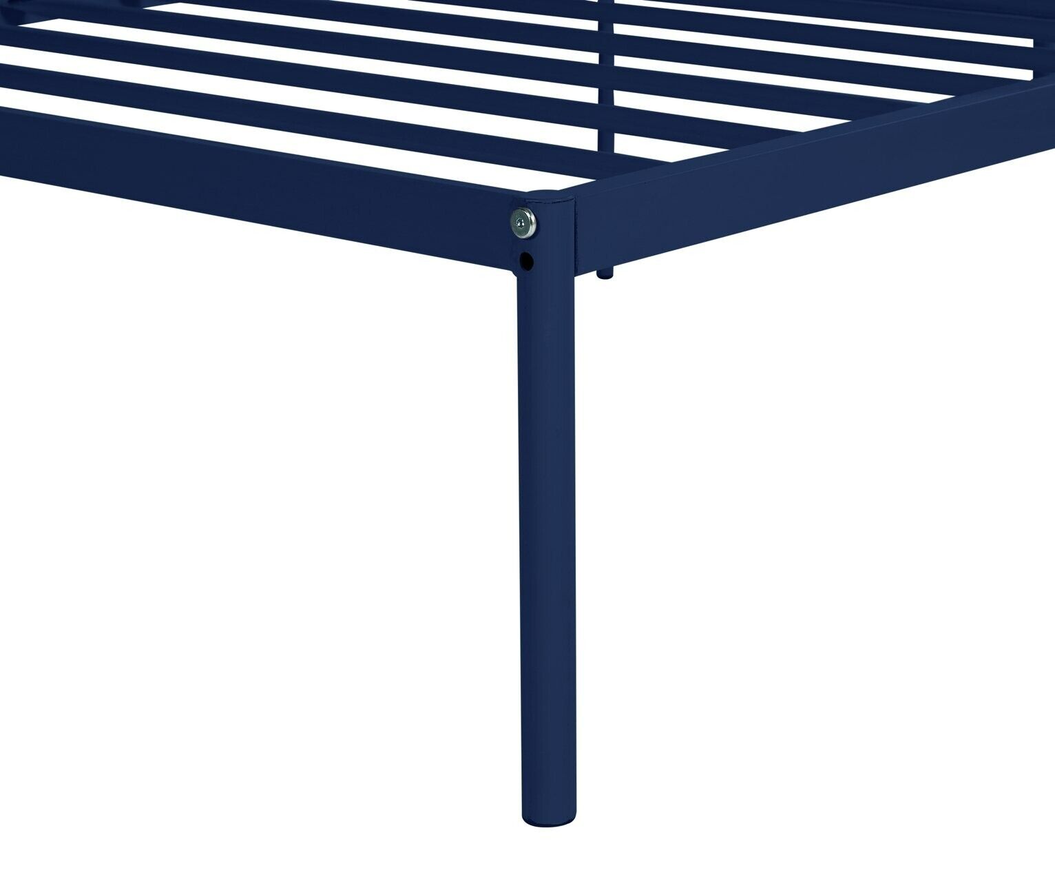 Freja Single Metal Bed Frame - Blue