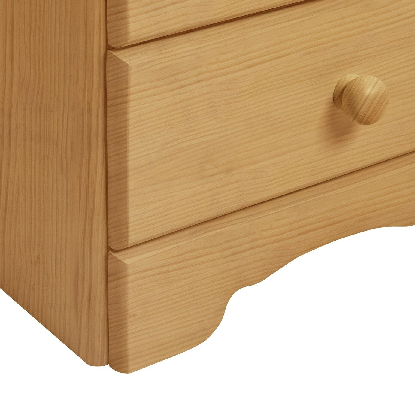 Nordic 4 + 2 Drawer Chest - Pine