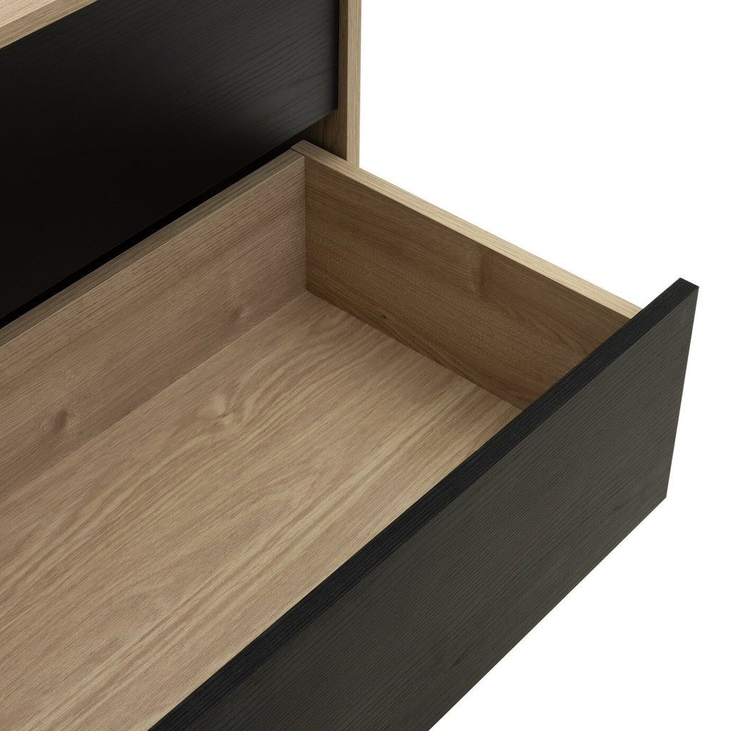 Habitat Koda 3+3 Drawer Chest - Black