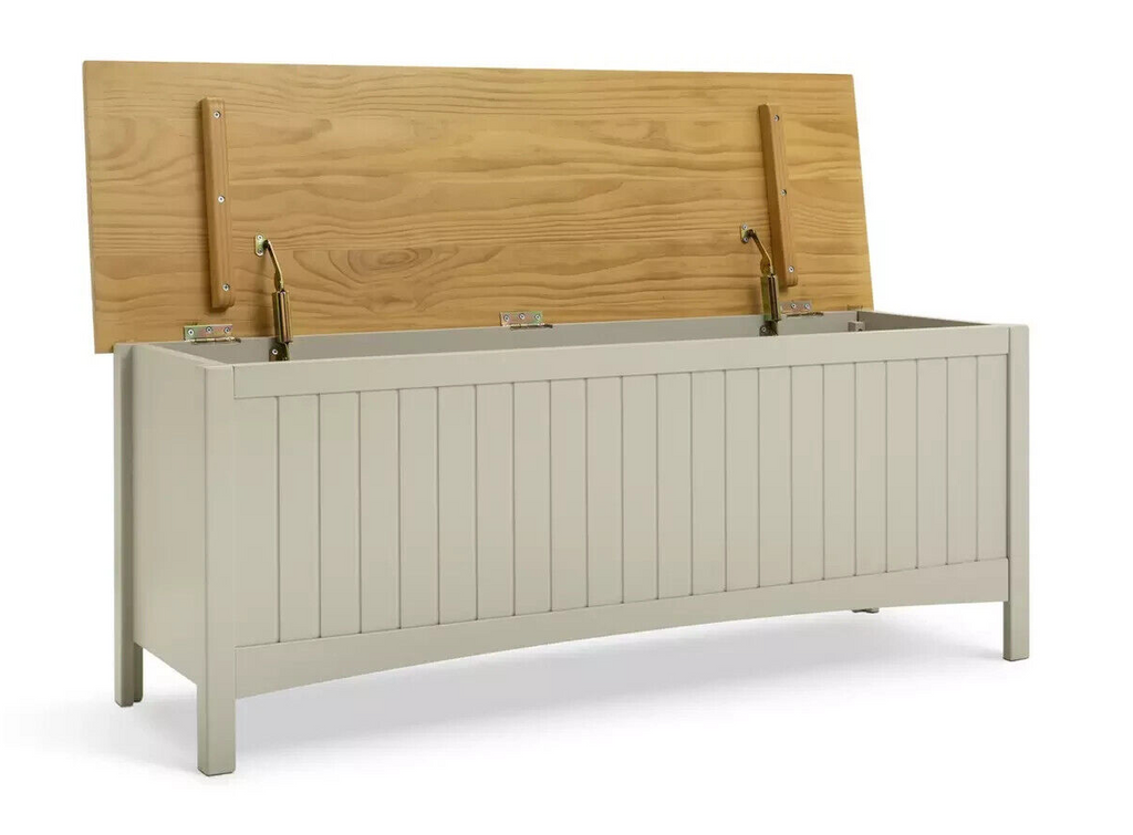 Habitat Bournemouth Storage Bench - Light Grey