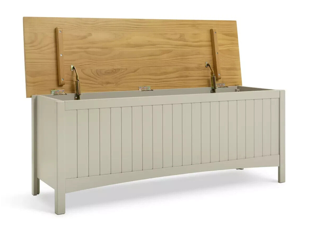 Habitat Bournemouth Storage Bench - Light Grey