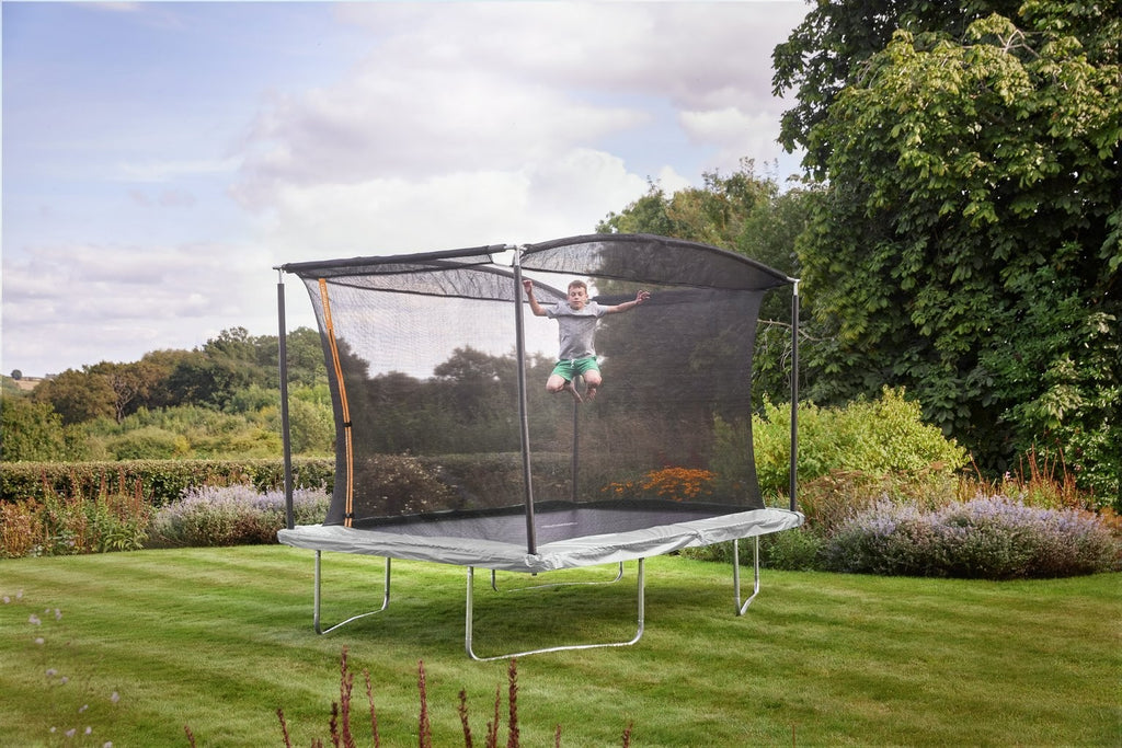 12x8ft Rectangular Trampoline | Outdoor Rectangular Trampoline