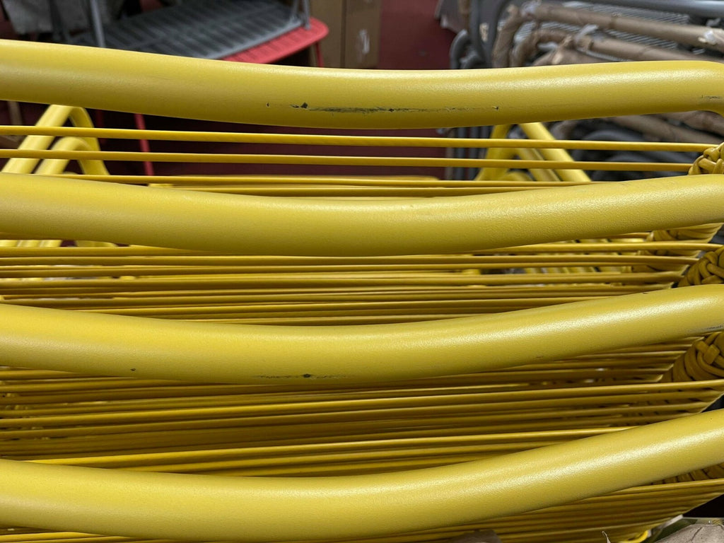 Ipanema garden chairs yellow x2