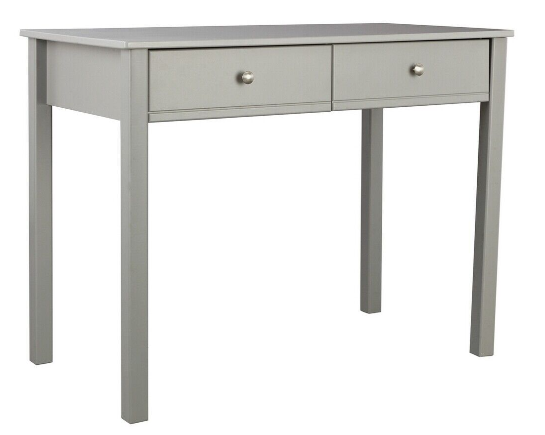 Brooklyn 2 Drawers Desk - Grey ( B Grade 15958 )