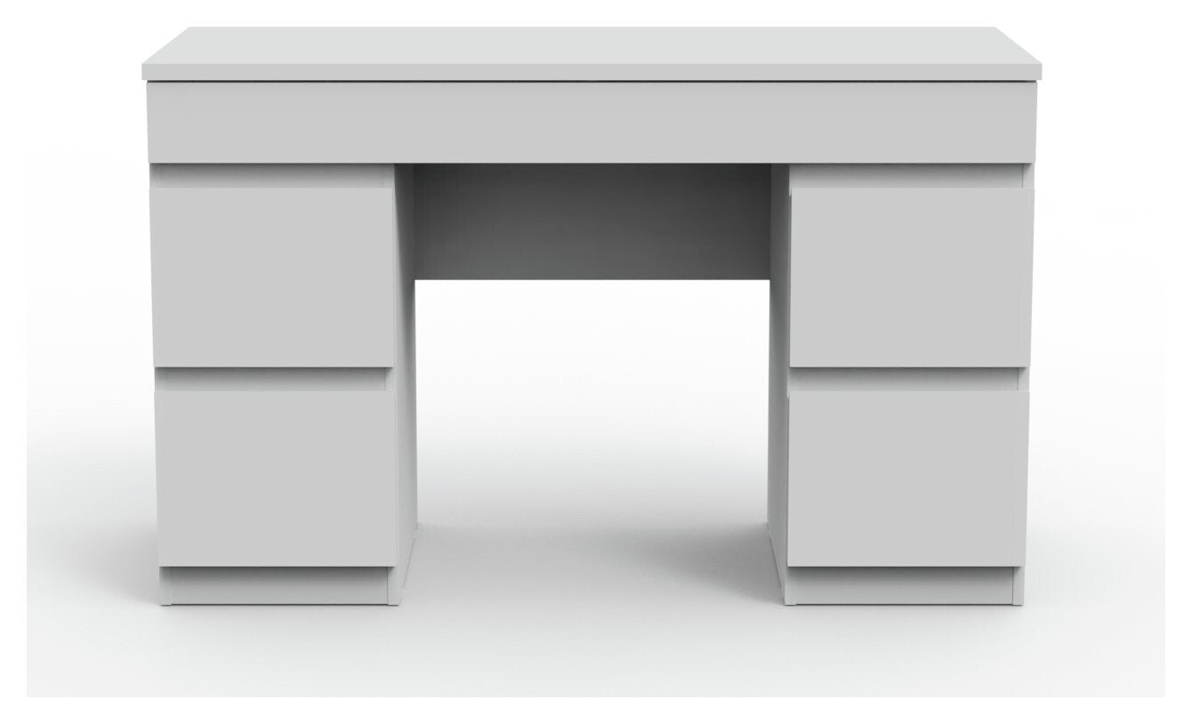 Habitat Jenson 5 Drawer Dressing Table - Matt White ( B Grade 51572 - 51578 )