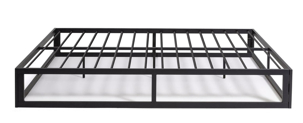 Platform Small Double Metal Bed Frame - Black