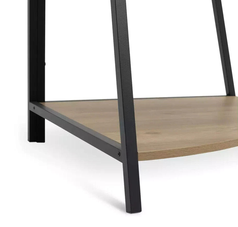 Habitat Loft Living Medium Corner Shelving Unit - Oak