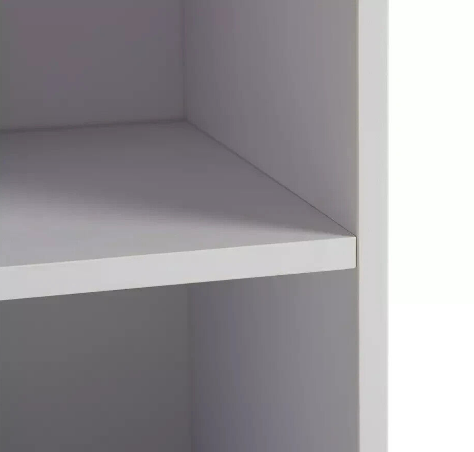 Prime Mirrored Narrow Tallboy - White
