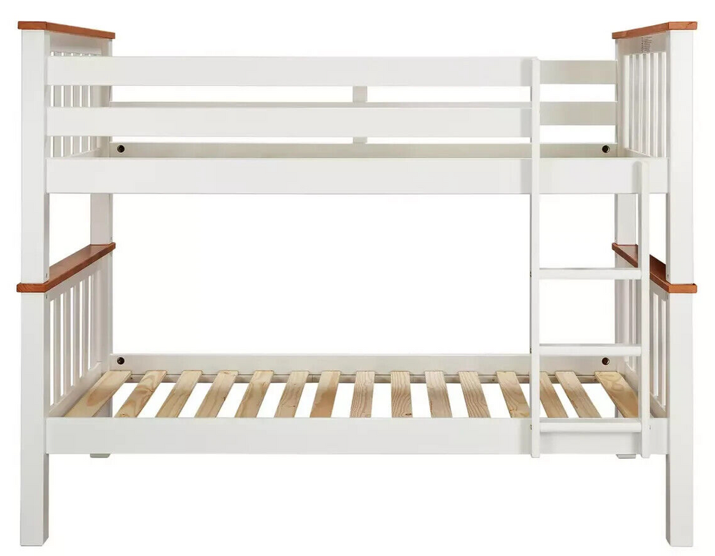 Habitat Heavy Duty Bunk Bed Frame - White and Pine