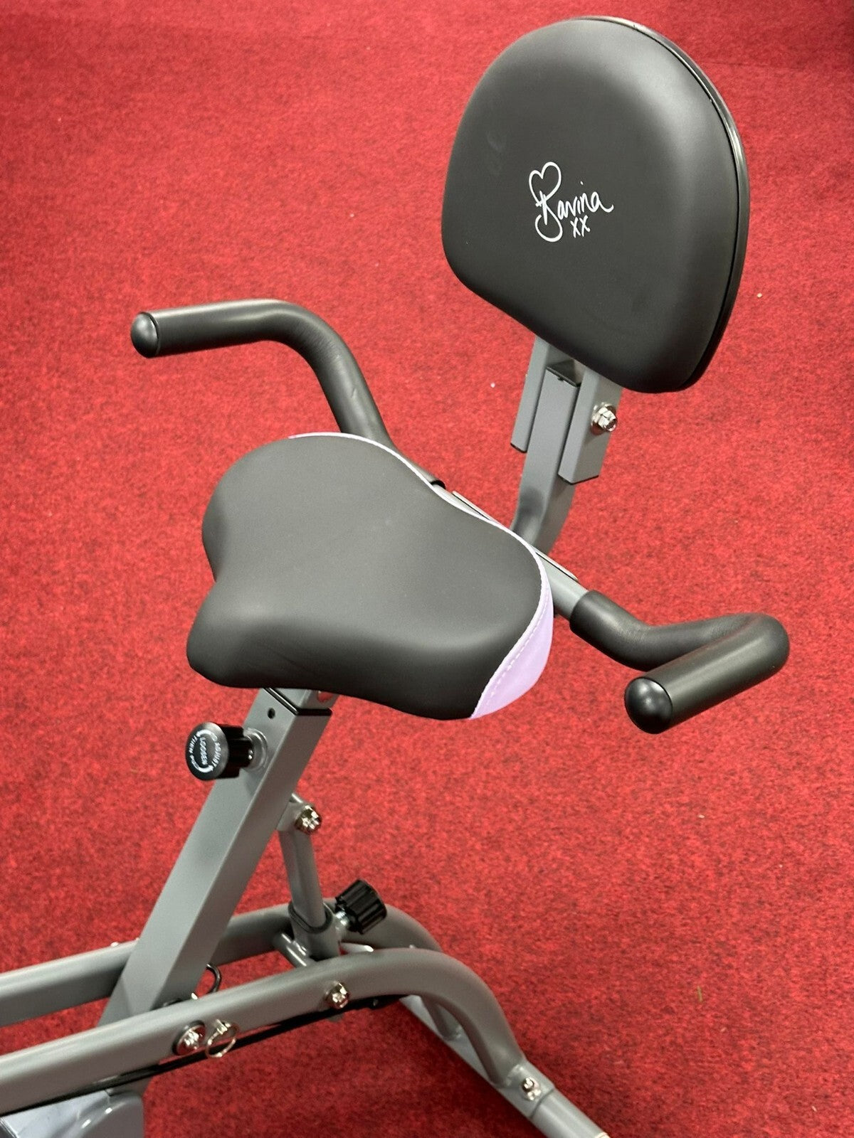 Davina McCall Folding Exercise Bike With Resistance Bands (S)