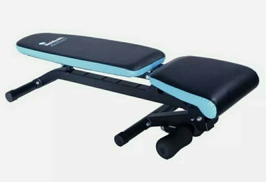 Men's Health Incline & Decline Flat Bench with Footrest